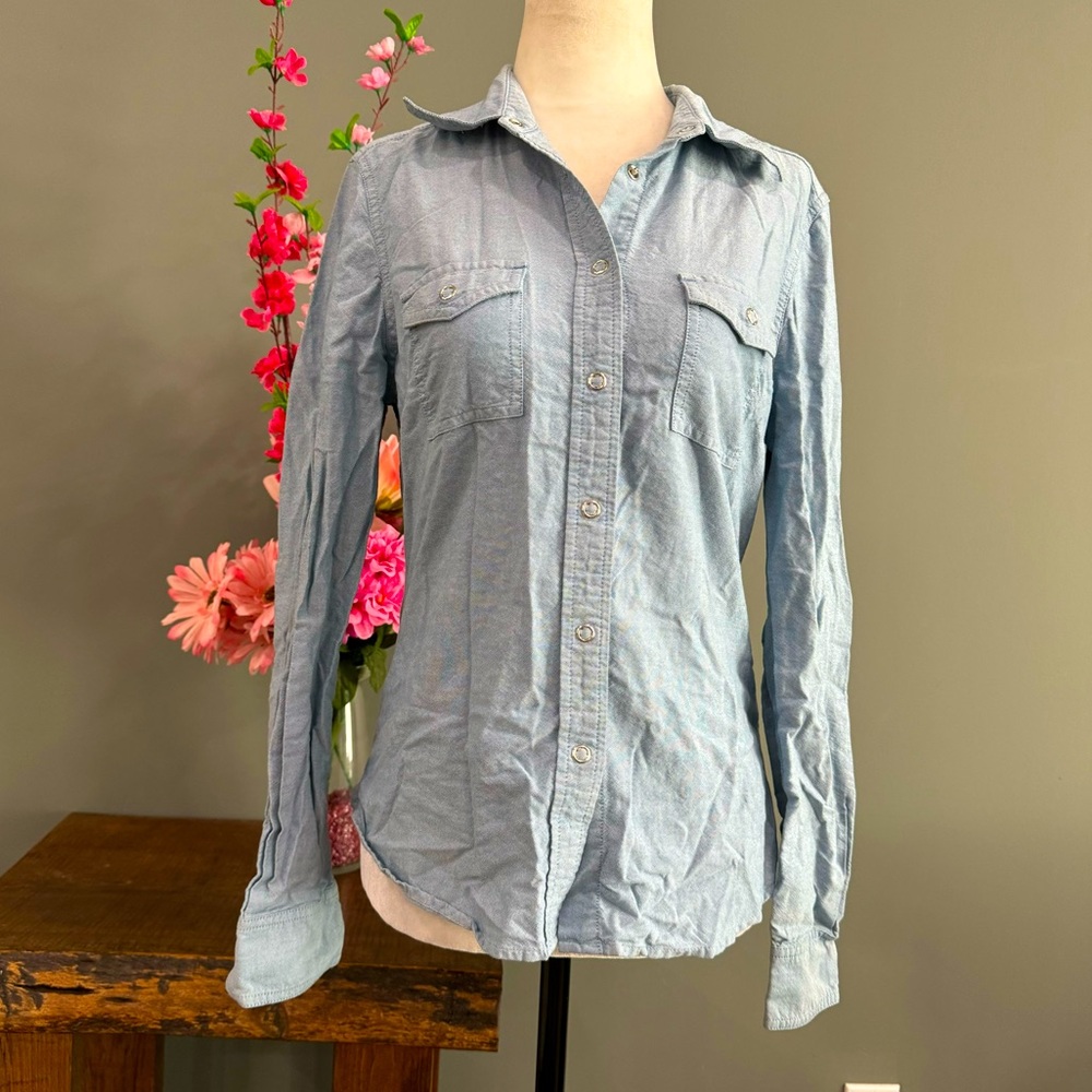 Jacob Annexe 100% Cotton Long Sleeve Button Down